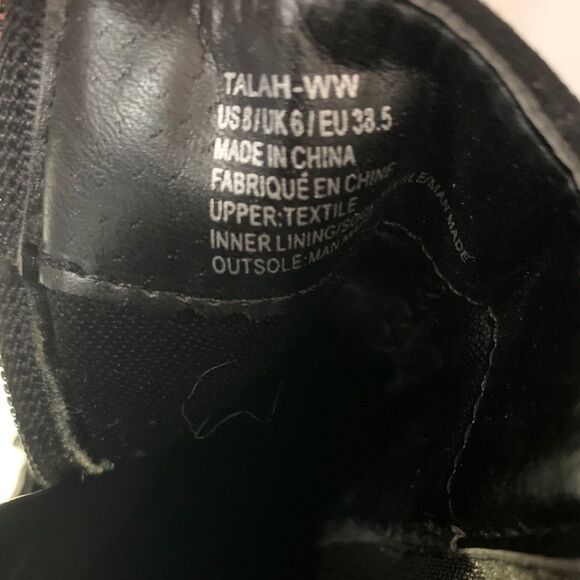 Justfab Women's Black Boots - Picture 8 of 8